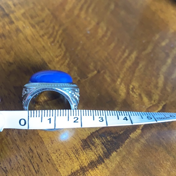 Blue statement ring ✨ - Picture 5 of 5